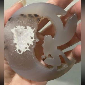 Druzy Agate Crystal Fairy